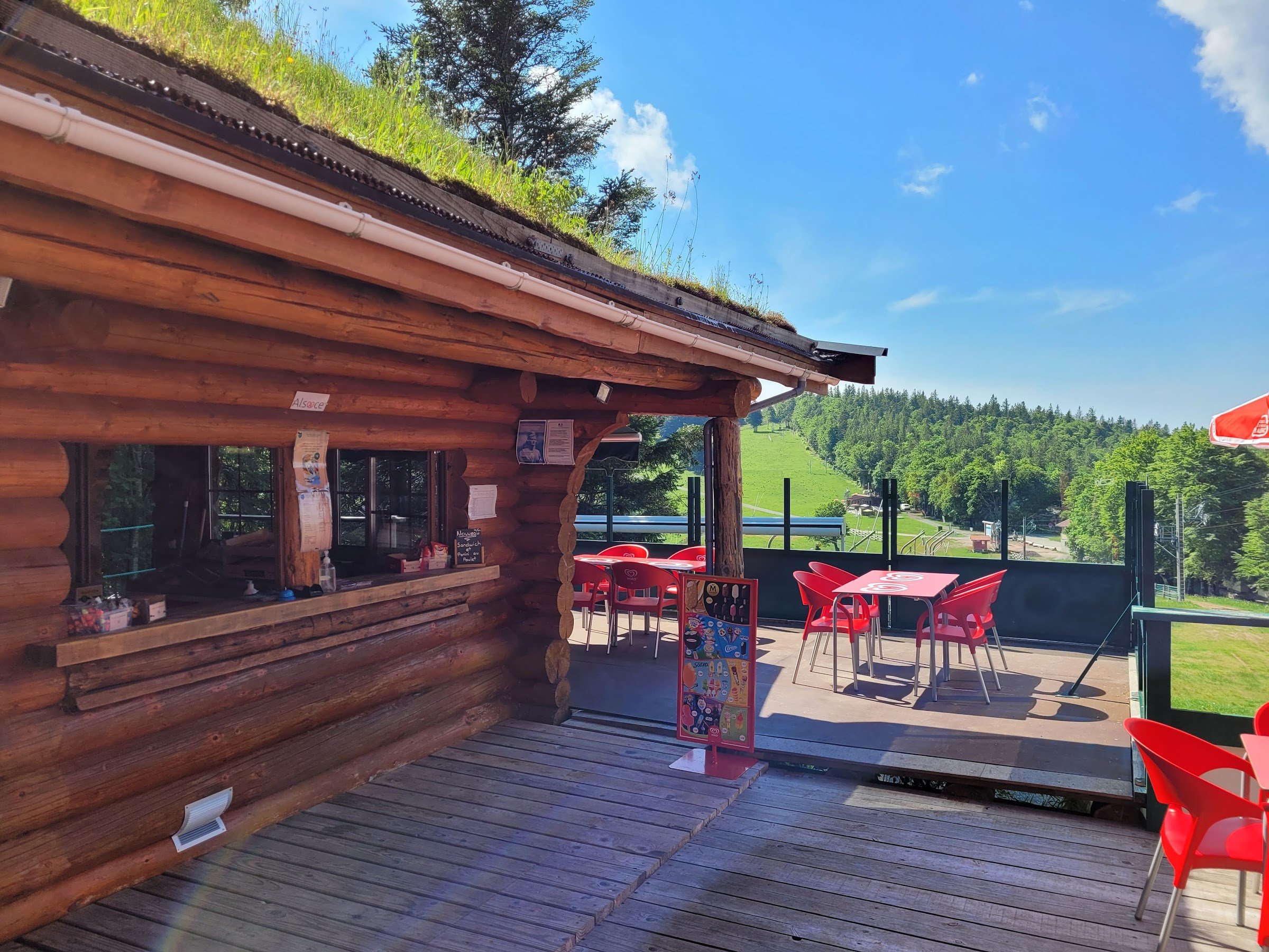 Parc Aventure dans les arbres - Acropark au Ballon d'Alsace Vosges